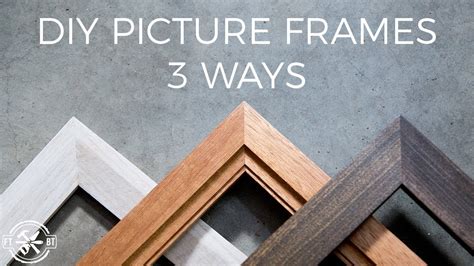 handmade photo frame|Build Easy DIY Picture Frames in 20 Minutes .